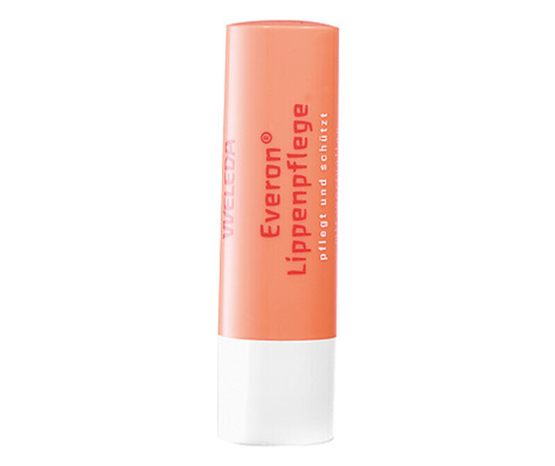 Бальзам для губ Everon SPF 4 с экстрактом розы и маслами ши и жожоба, Weleda. Фото: материалы пресс-служб.