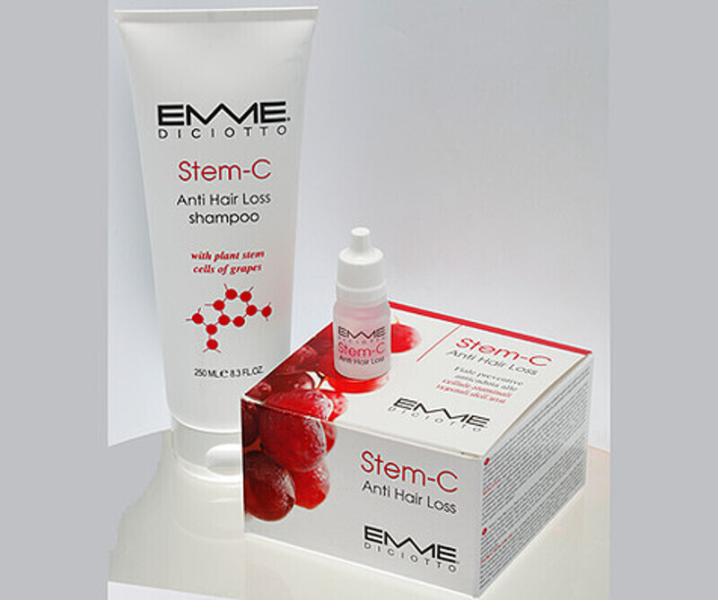 Шампунь и ампулы против выпадения волос Stem-C от Emmediciotto