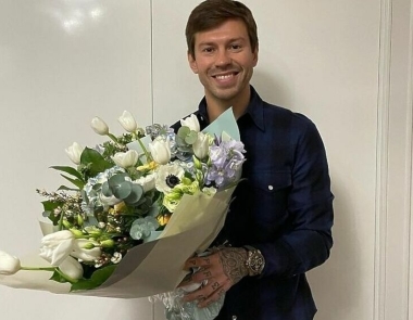 33-летний нападающий Московского “Динамо” Федор Смолов,женился