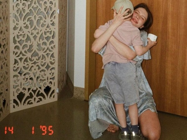 Диана Пожарская со старшим сыном