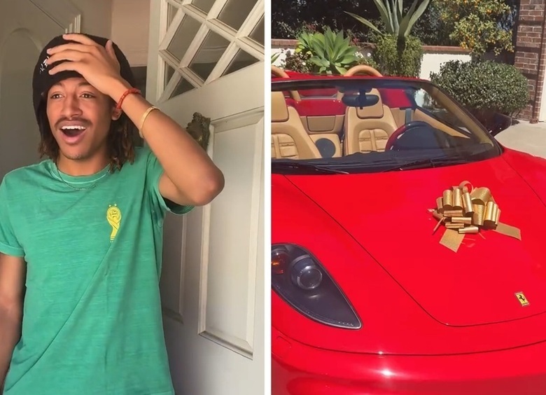 Хайди Клум подарила сыну на 21-летие Ferrari за 200 тысяч долларов