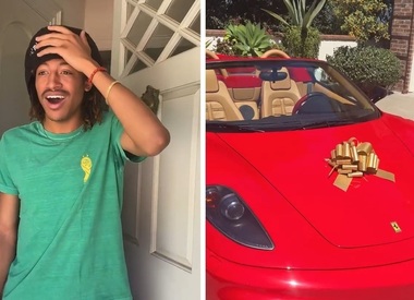 Хайди Клум подарила сыну на 21-летие Ferrari за 200 тысяч долларов