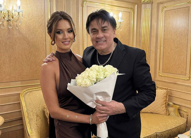 Александр Серов с дочерью Мишель